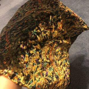 Vintage velvet skirt S